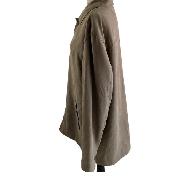 Pronto•Uomo taupe jacket men’s large - Picture 11 of 12